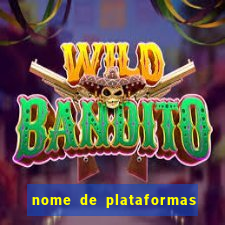 nome de plataformas de jogos